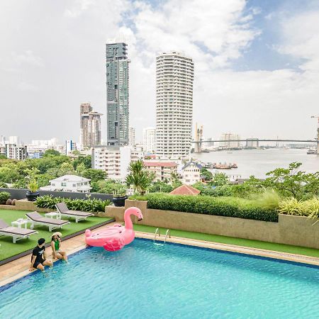 Montien Riverside Hotel Bangkok Luaran gambar The River View
